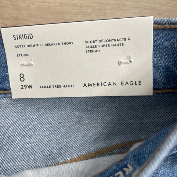 AE Strigid High-Rise Denim Shorts - Picture 6 of 6